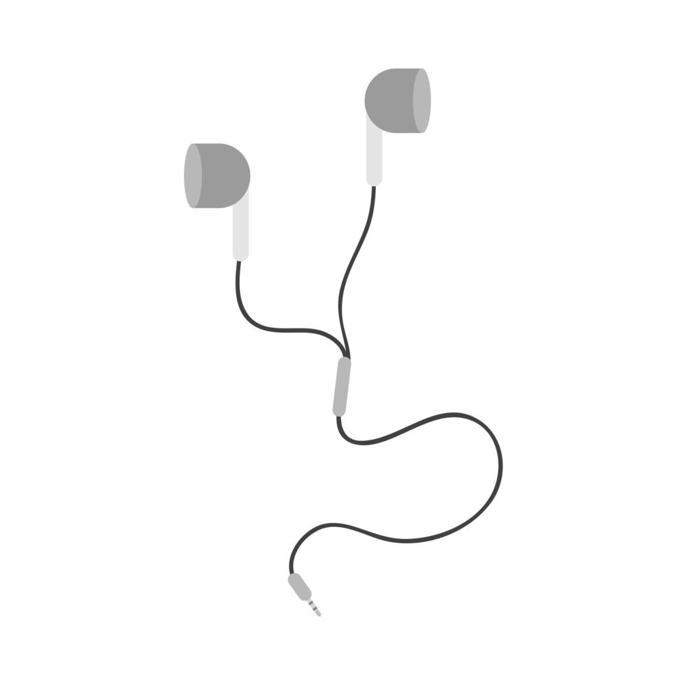 auriculares dispositivo de audio vector