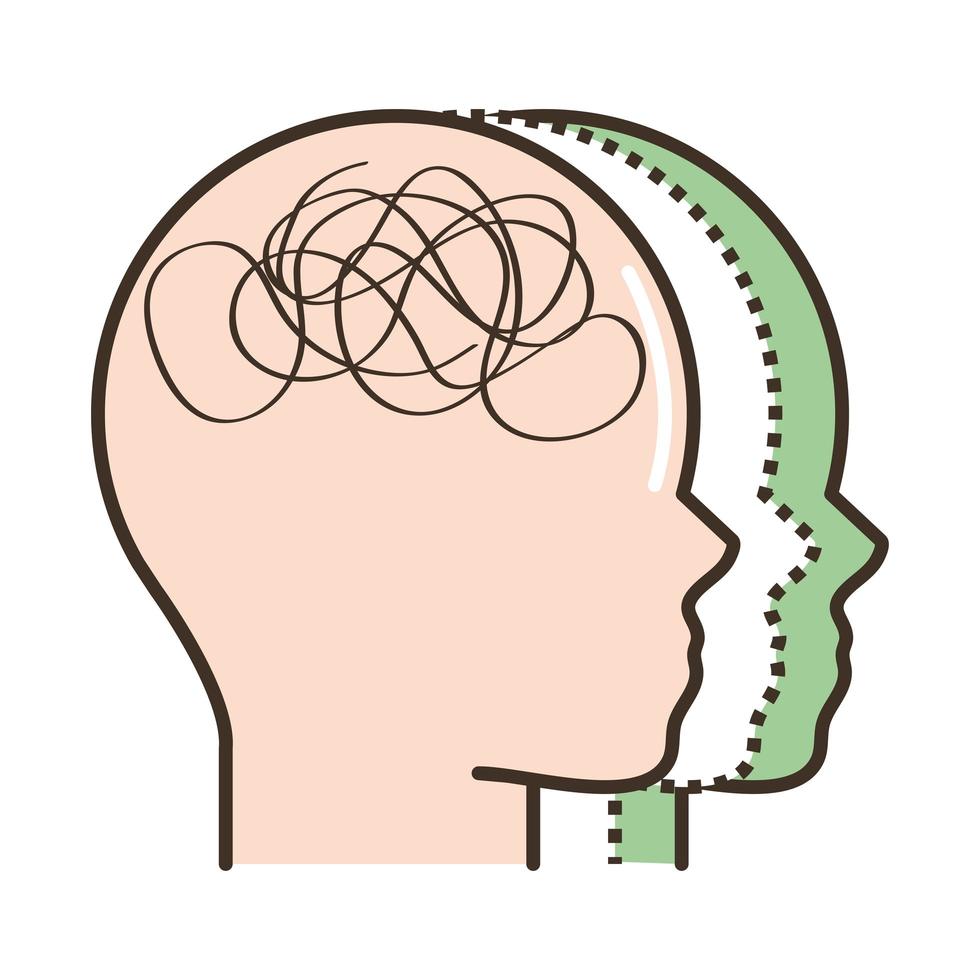 bipolar disorder mental vector