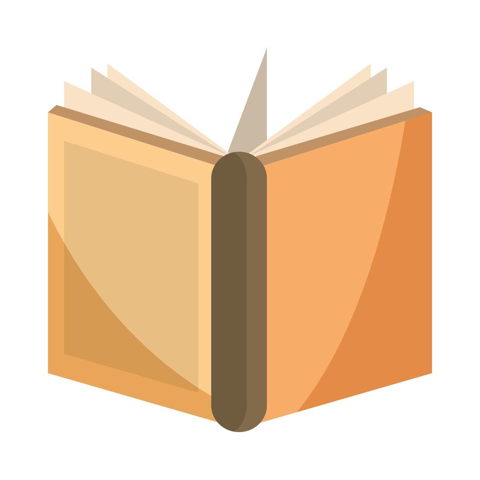 book hardcover style vector