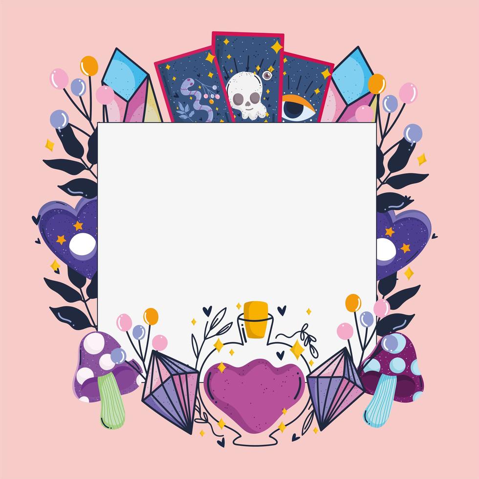 magic mystic alchemy vector