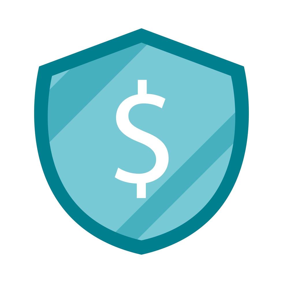 money shield protection vector