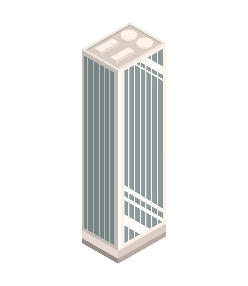 business center building vector