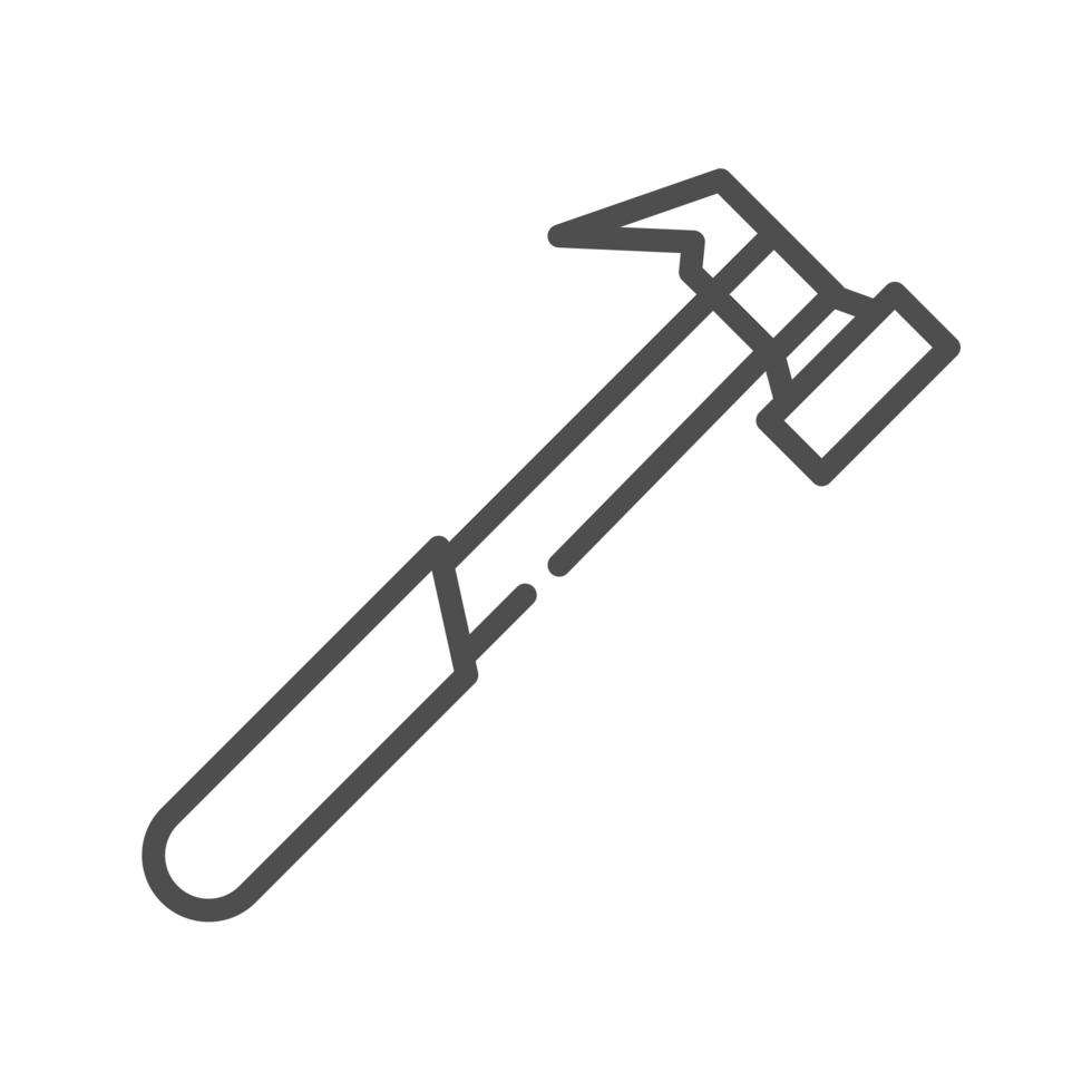 hammer repair tool vector