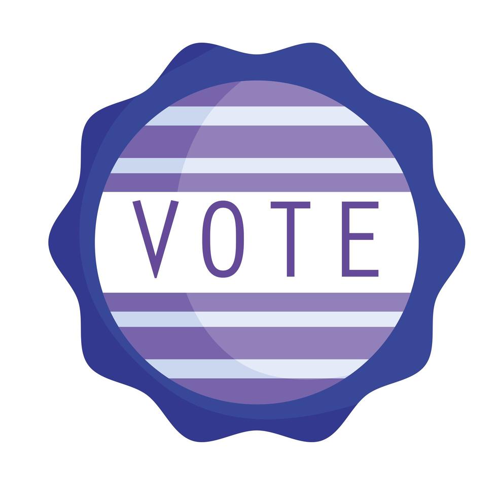 vote election emblem vector