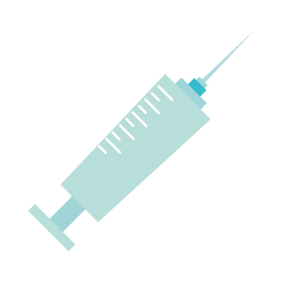 medical syringe medicine vector