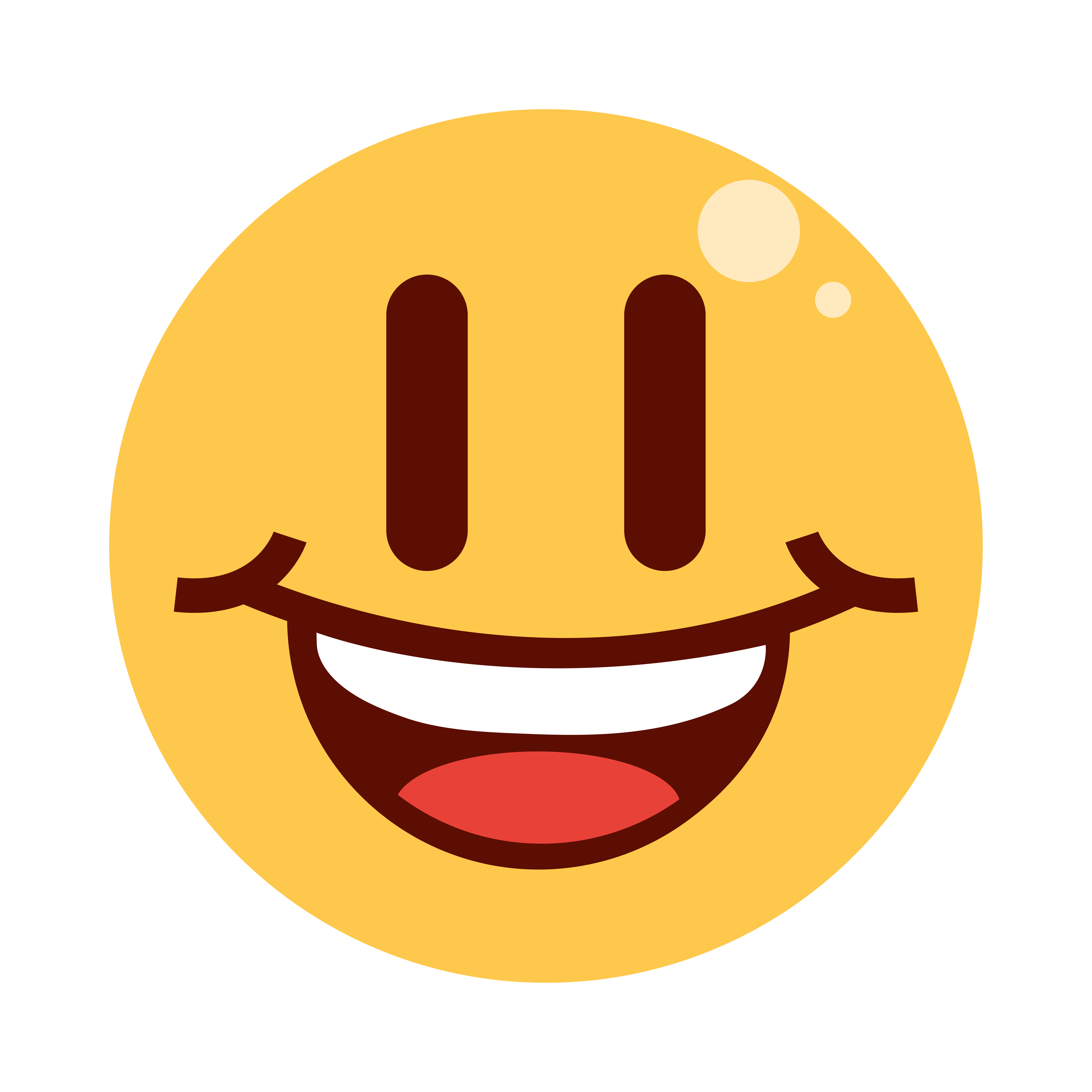 Happy Smiley Emoticon Face Stock Vector