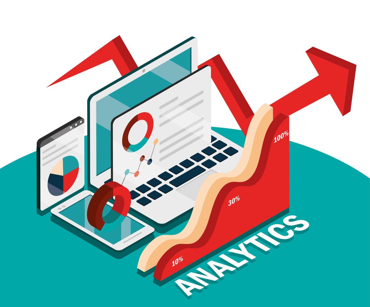 data analysis for website vector