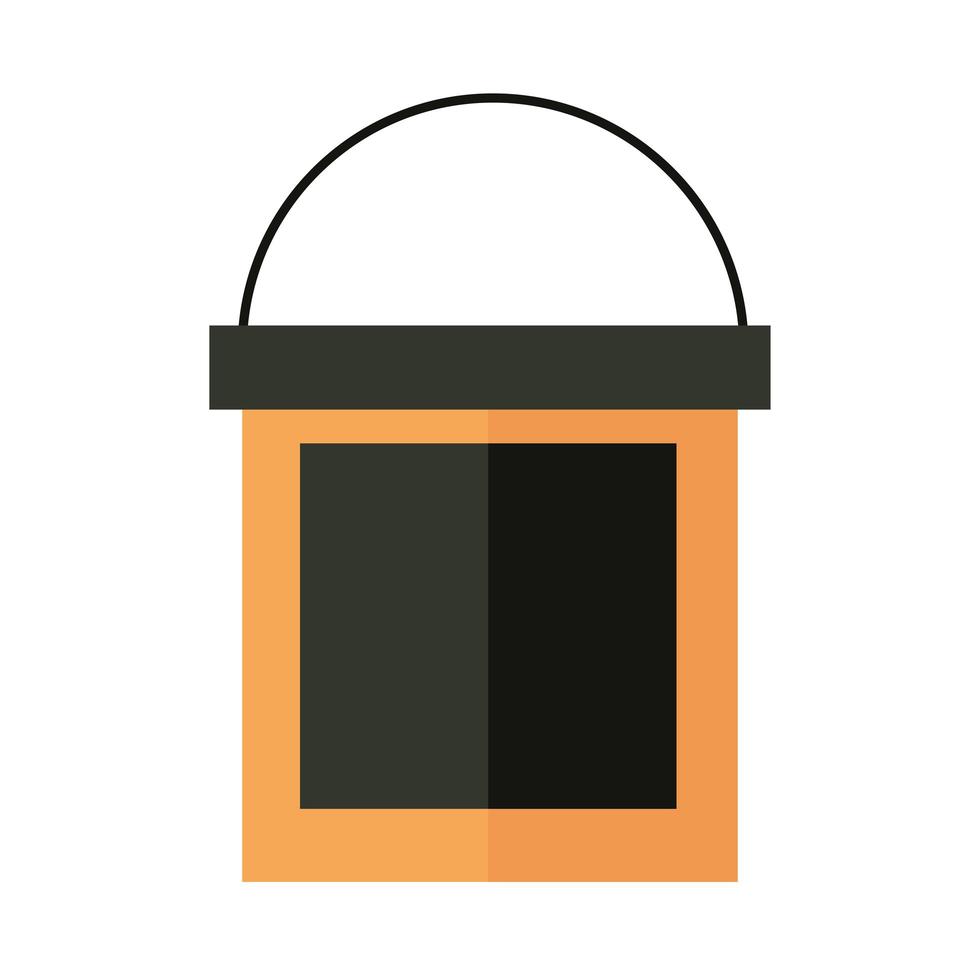 bucket of paint vector