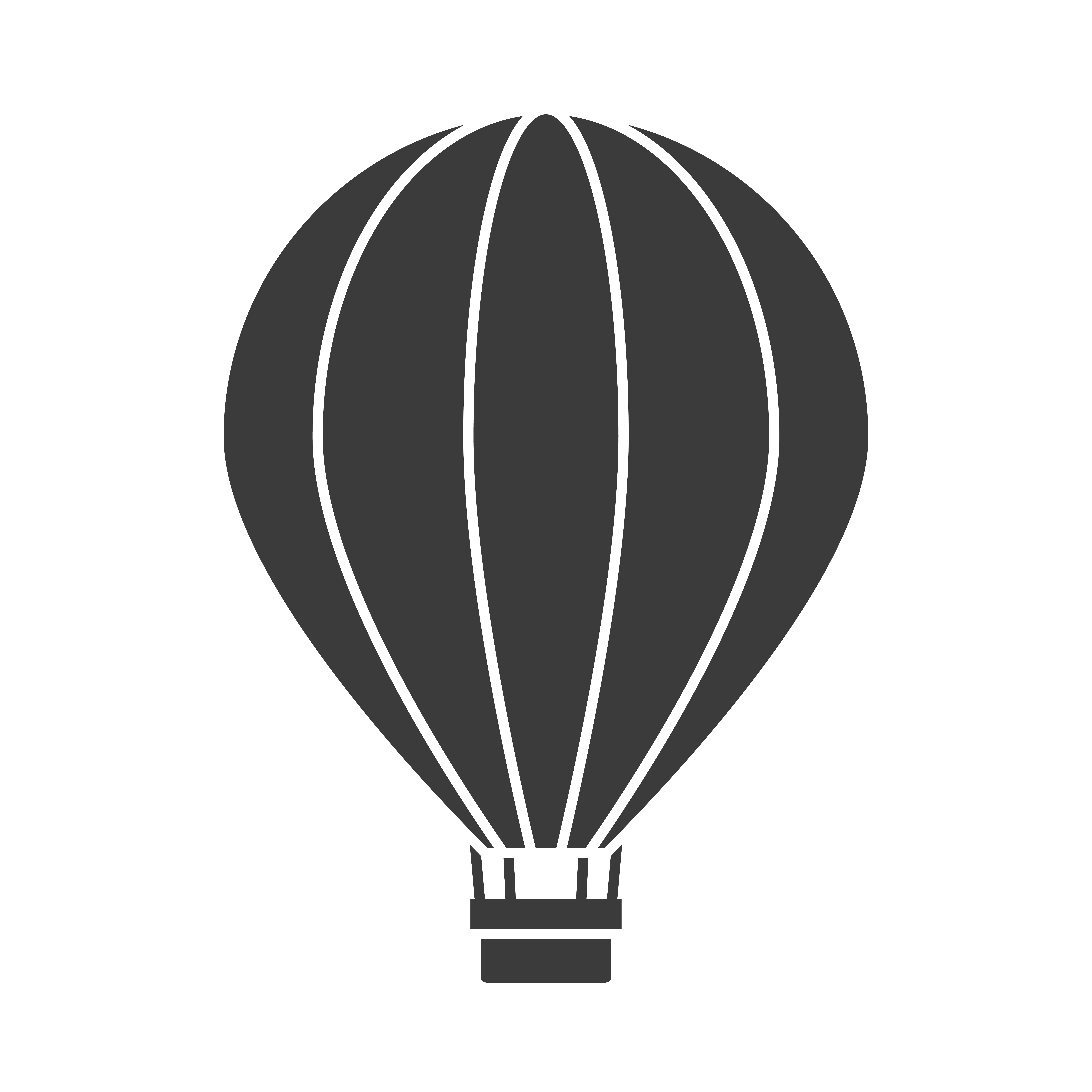 Geelachtig boog Bakkerij Hot Air Balloon Silhouette Vector Art, Icons, and Graphics for Free Download