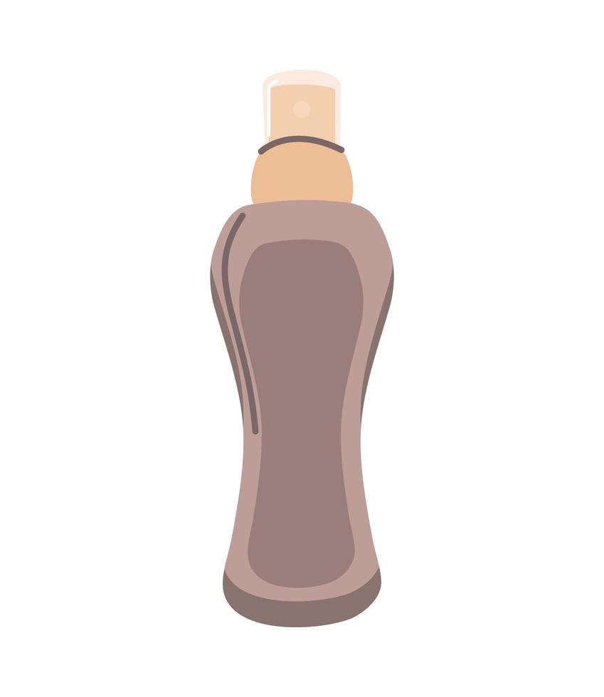 sunscreen bottle cosmetic vector