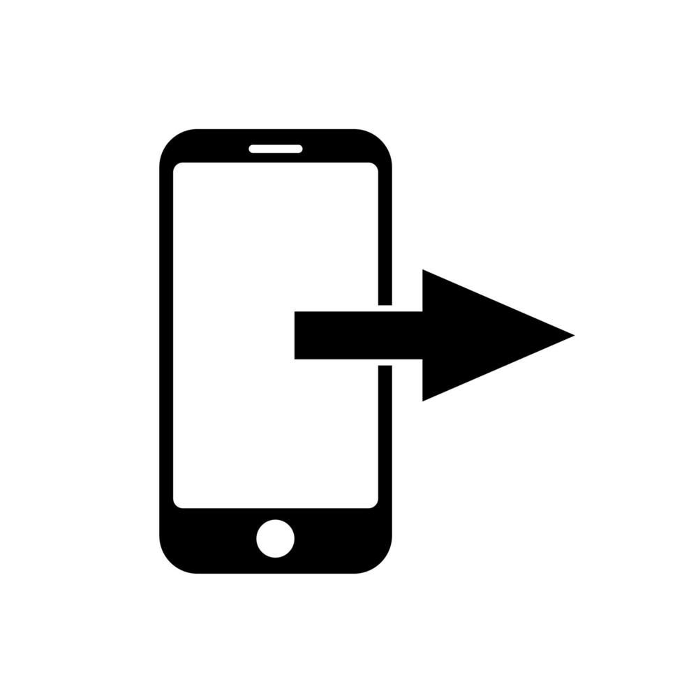 Phone icon Telephone icon symbol for app and messenger vector