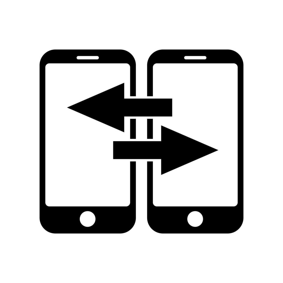 icono de teléfono icono de teléfono símbolo de aplicación y messenger vector