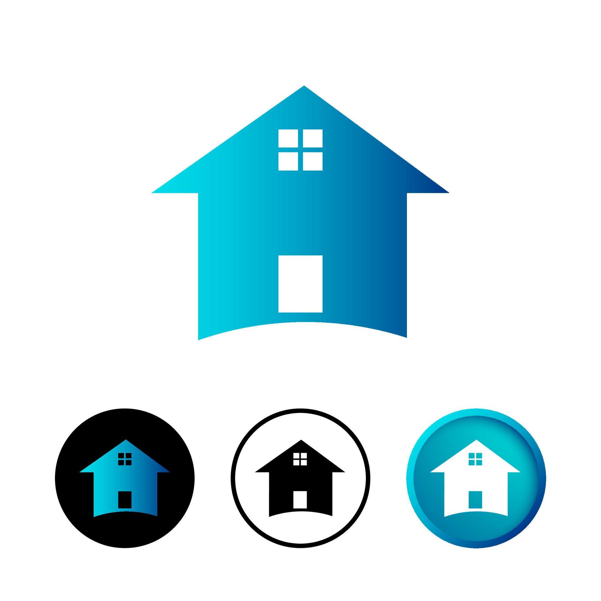 Abstract Home Icon Illustration 3720826 Vector Art at Vecteezy