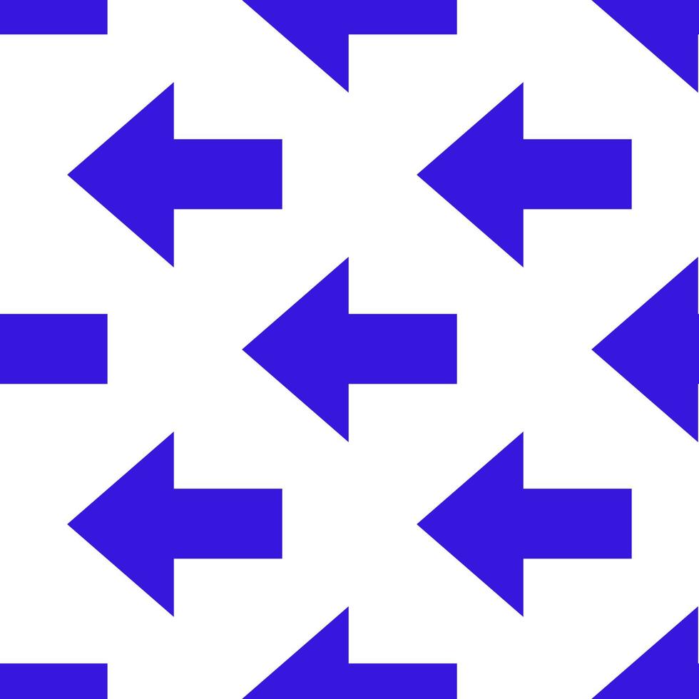 Arrow seamless pattern. Endless start background of geometric shapes. vector