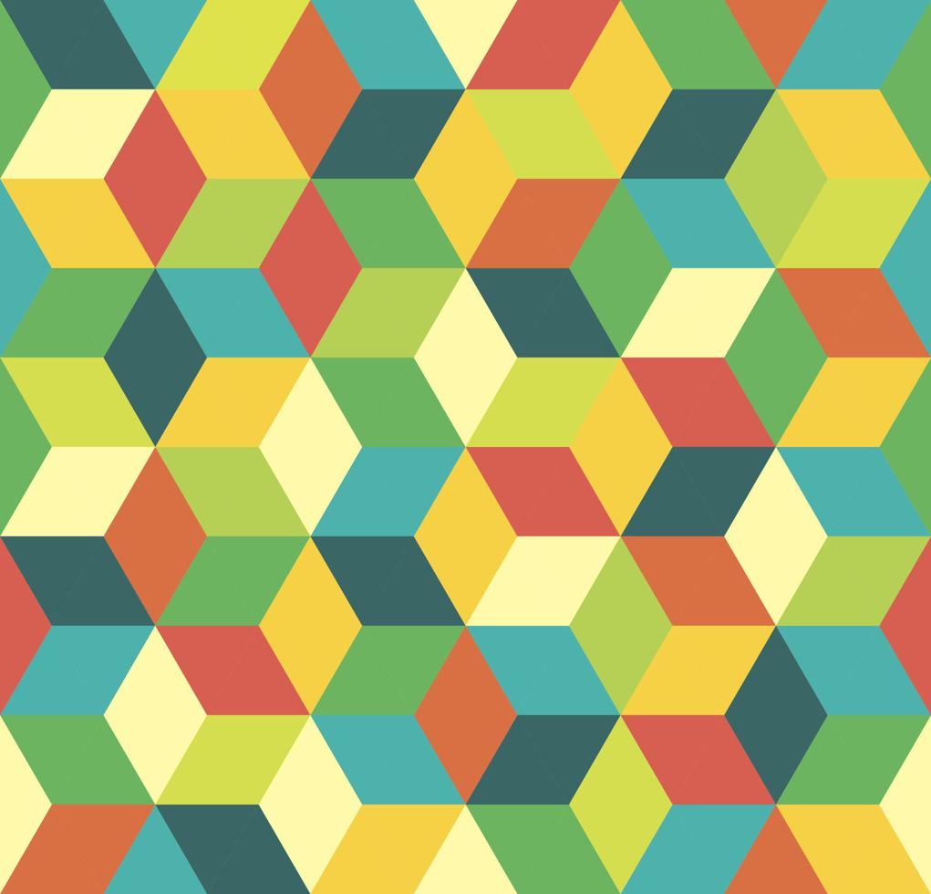 Seamless pattern. Endless background of geometric shapes. vector