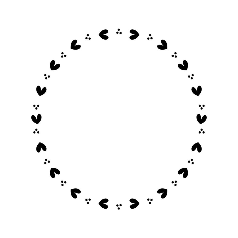 Heart Circle Vector Art, Icons, and Graphics for Free Download