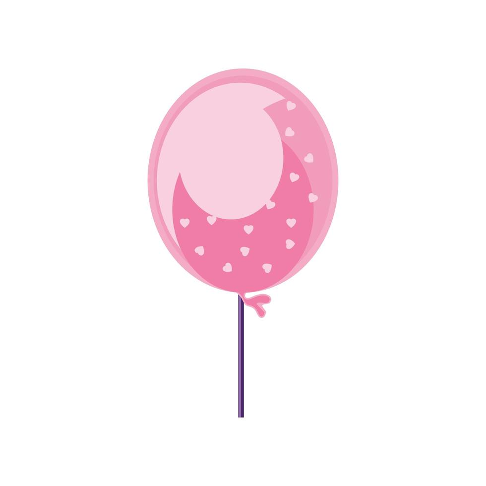 balloon party decoration vector