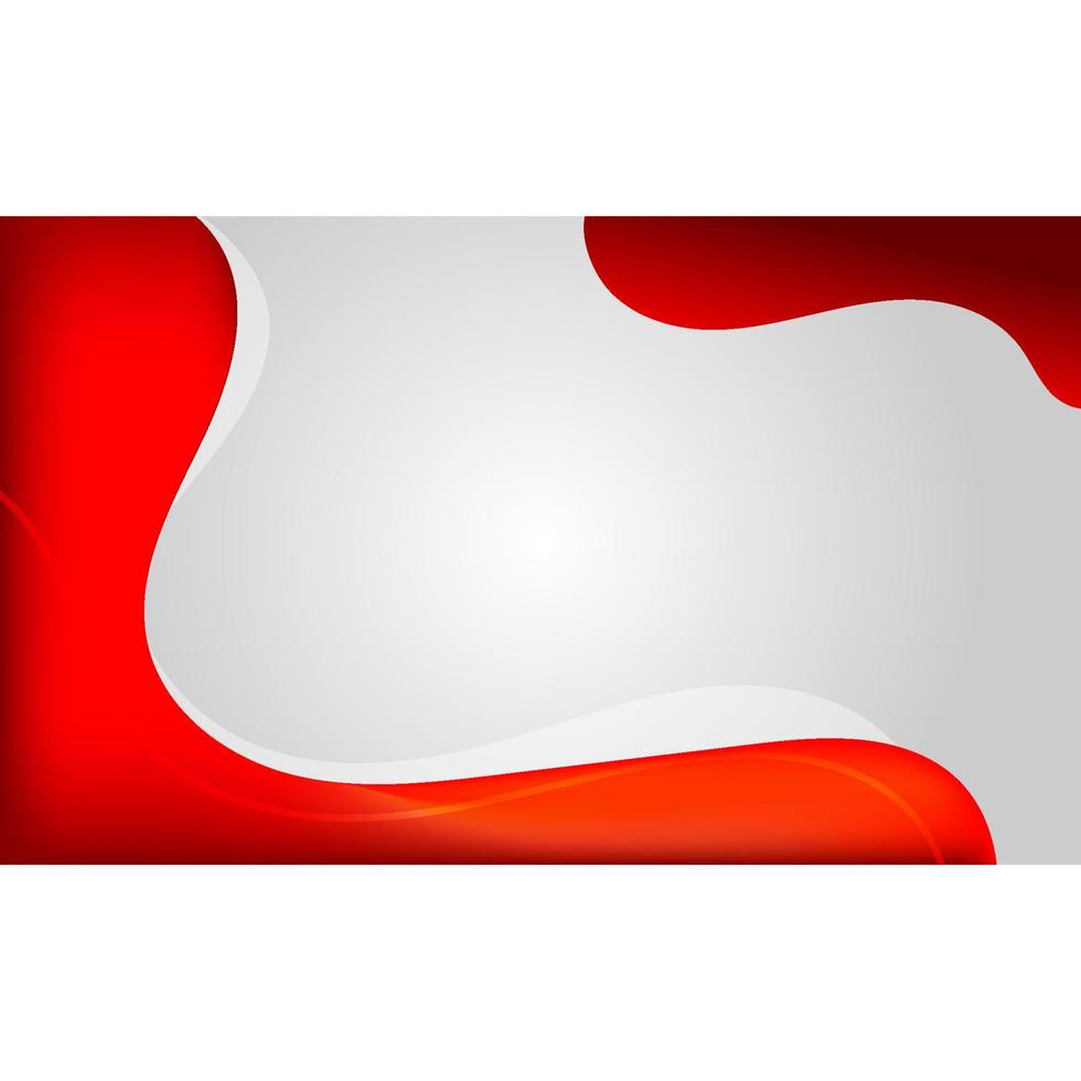 red banner abstract simple background vector