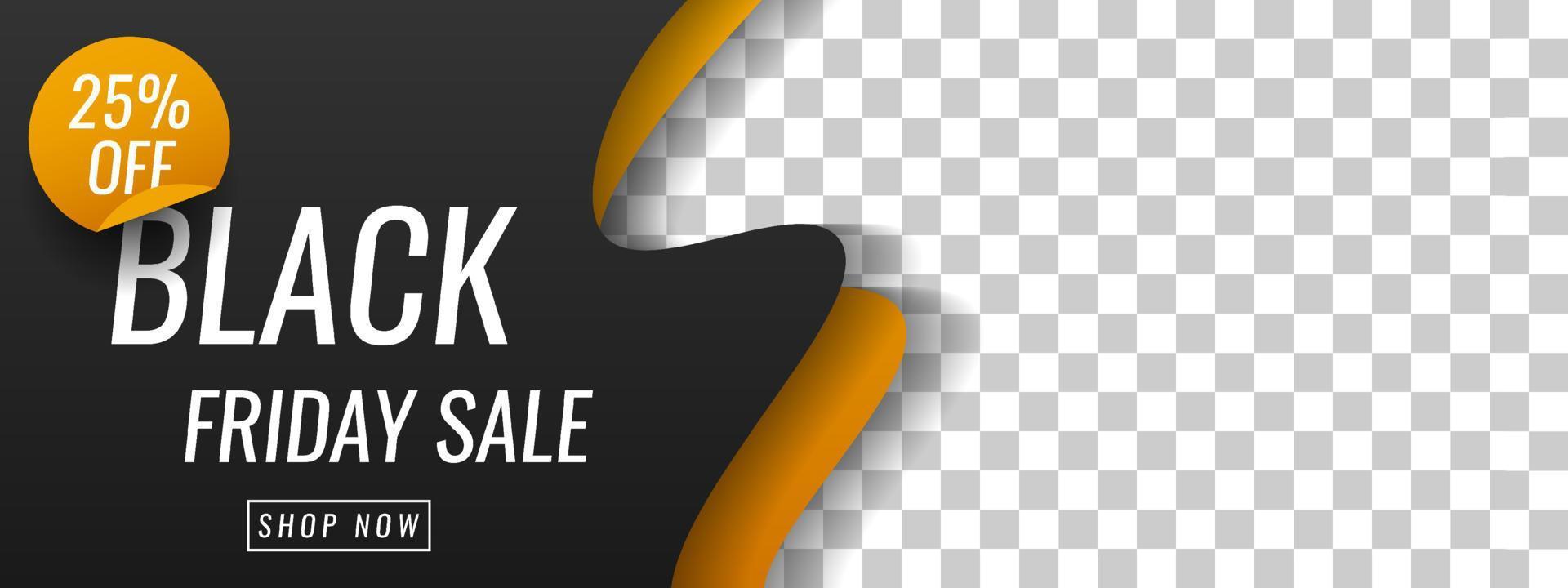 Black friday sale background illustration template design vector