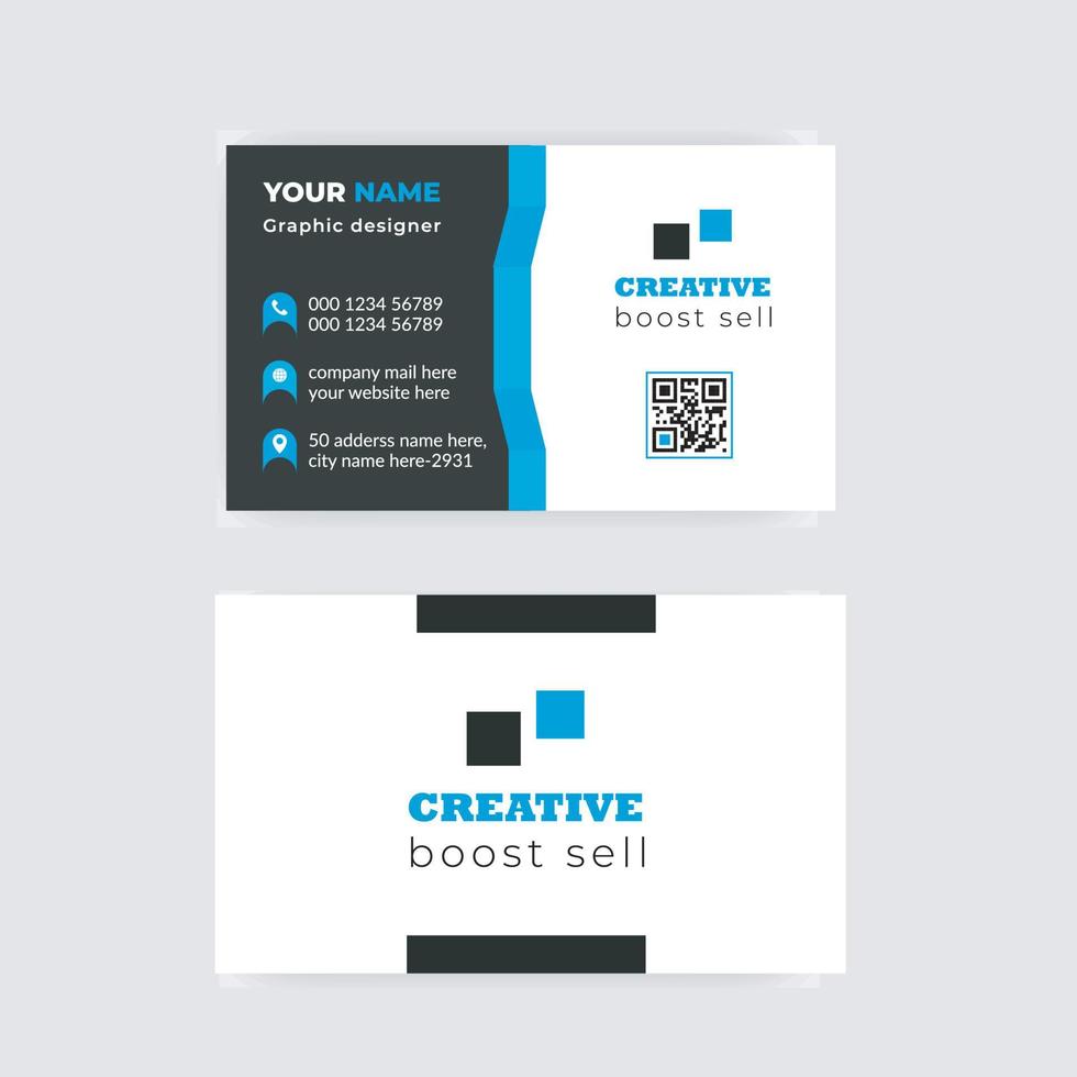 Creative Business card Template vector