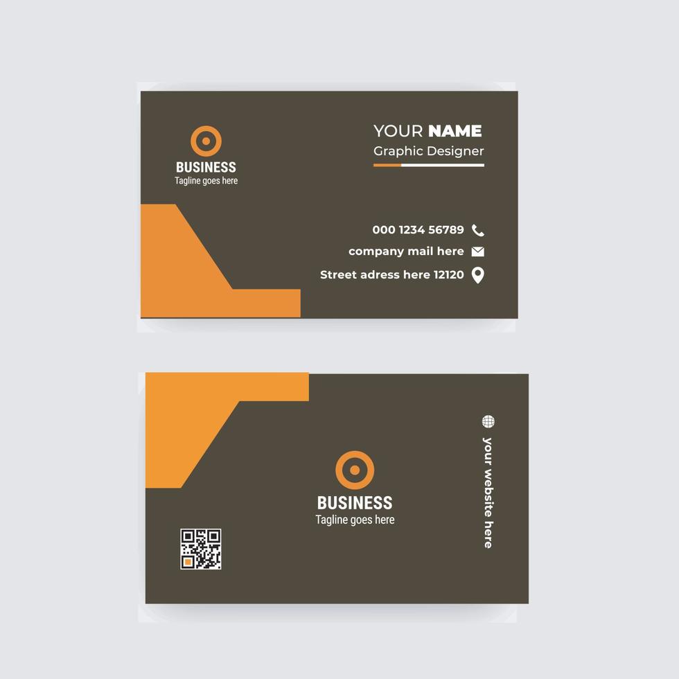 Creative Business card Template vector