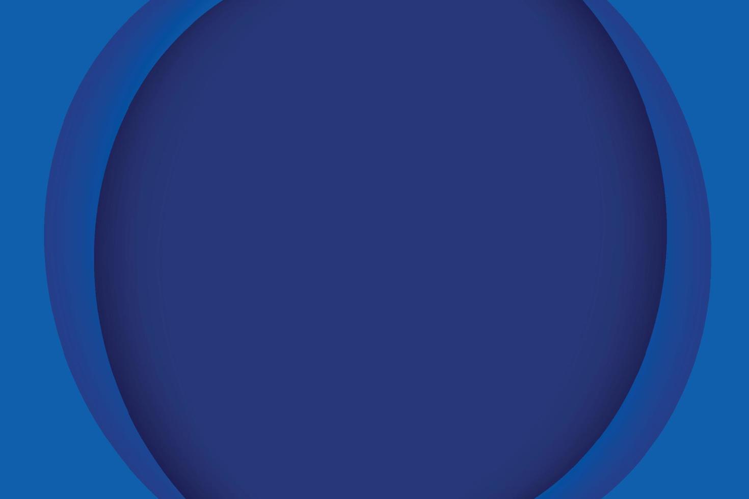 Blue paper layer abstract background. Paper cut layered circle with