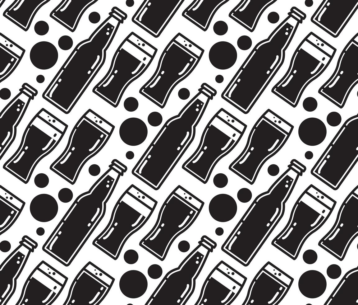 Oktoberfest Seamless Pattern vector