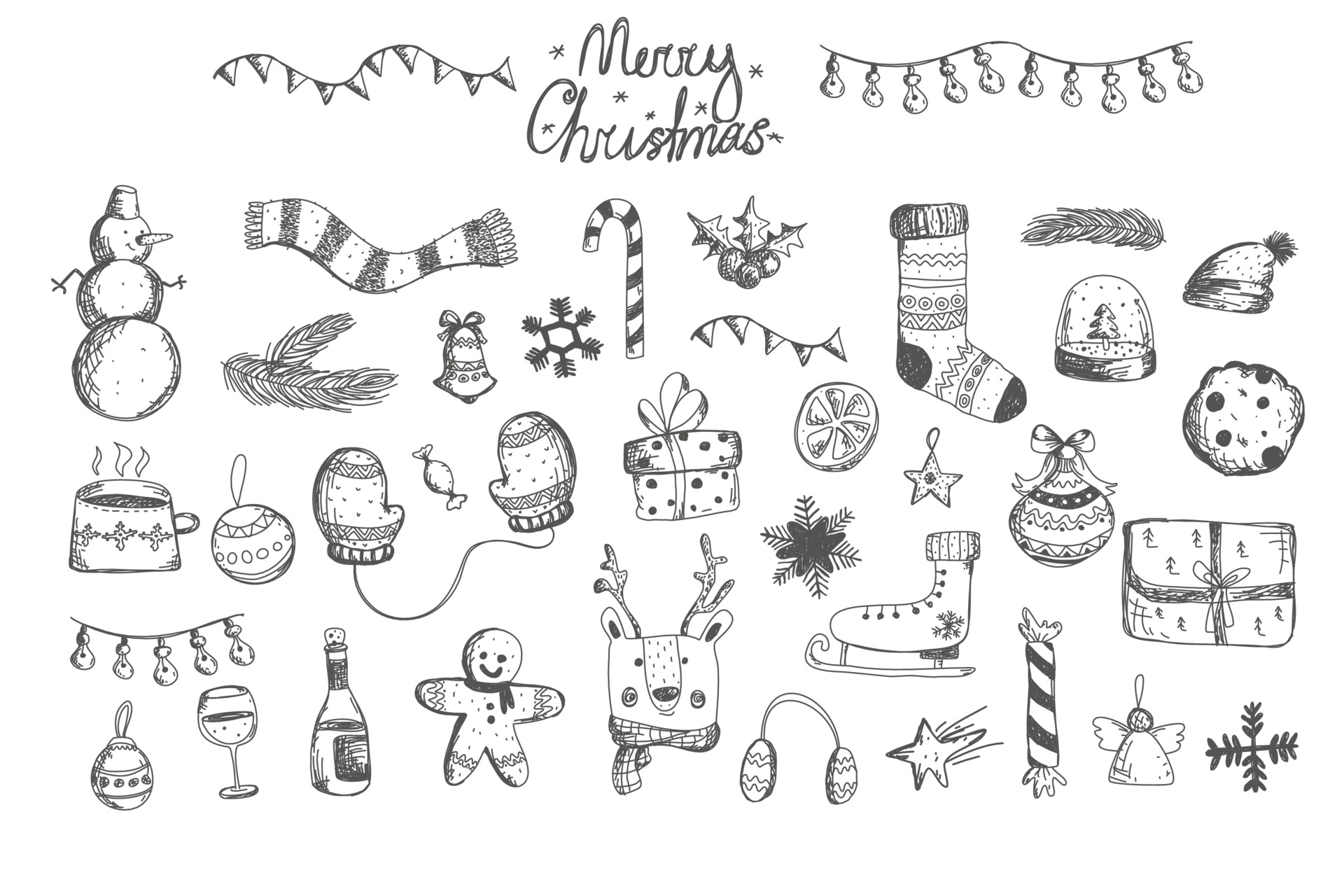 Kawaii Christmas PNG Transparent Images Free Download | Vector Files |  Pngtree