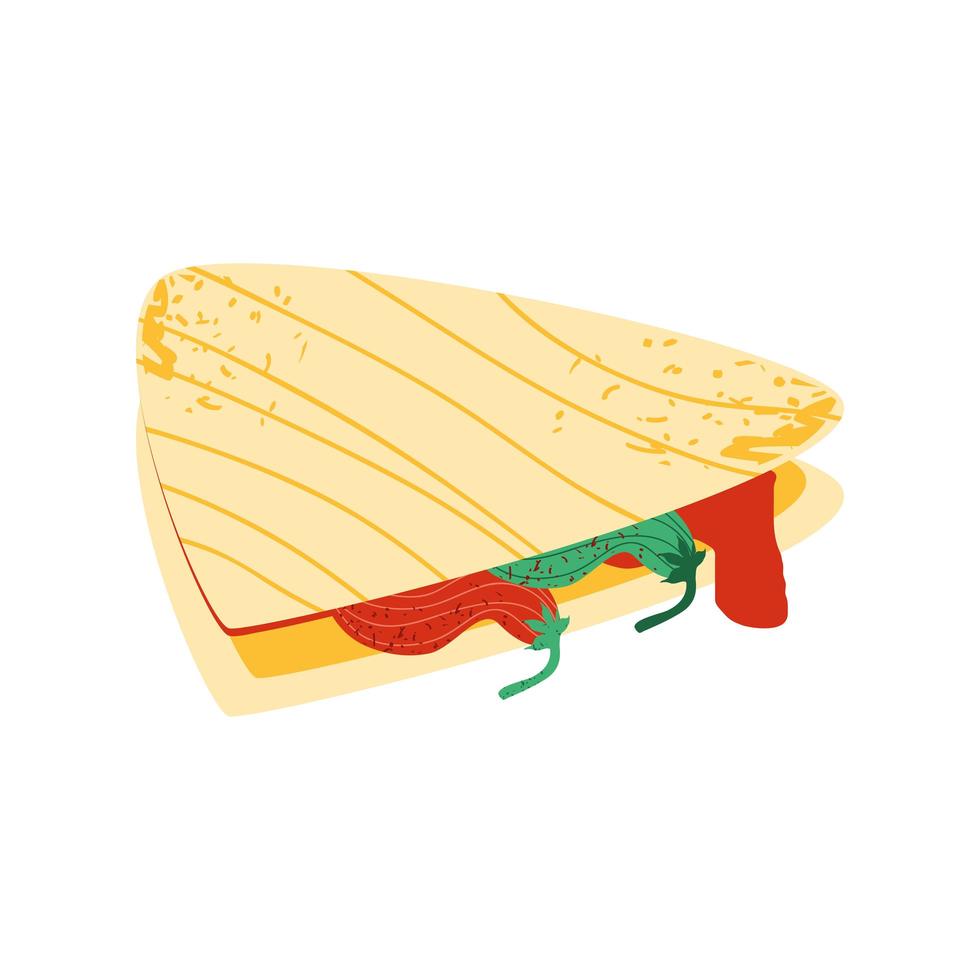 mexican food icon vector