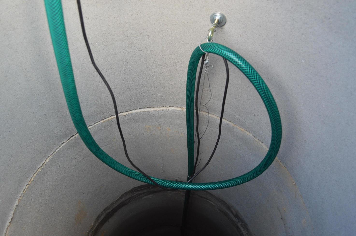 Plumbing in a private residential building photo