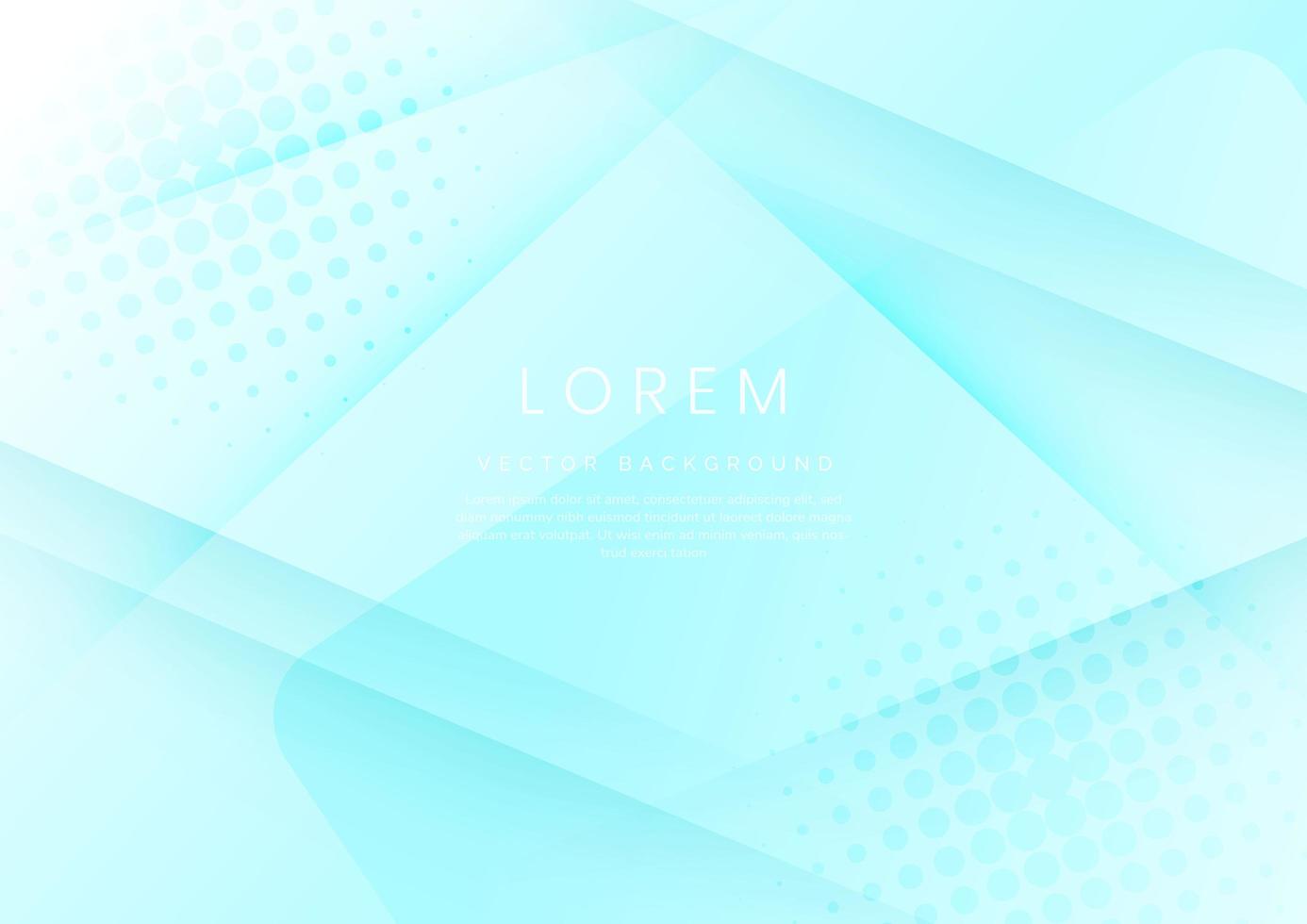 Abstract light blue gradient geometric diagonal background. vector