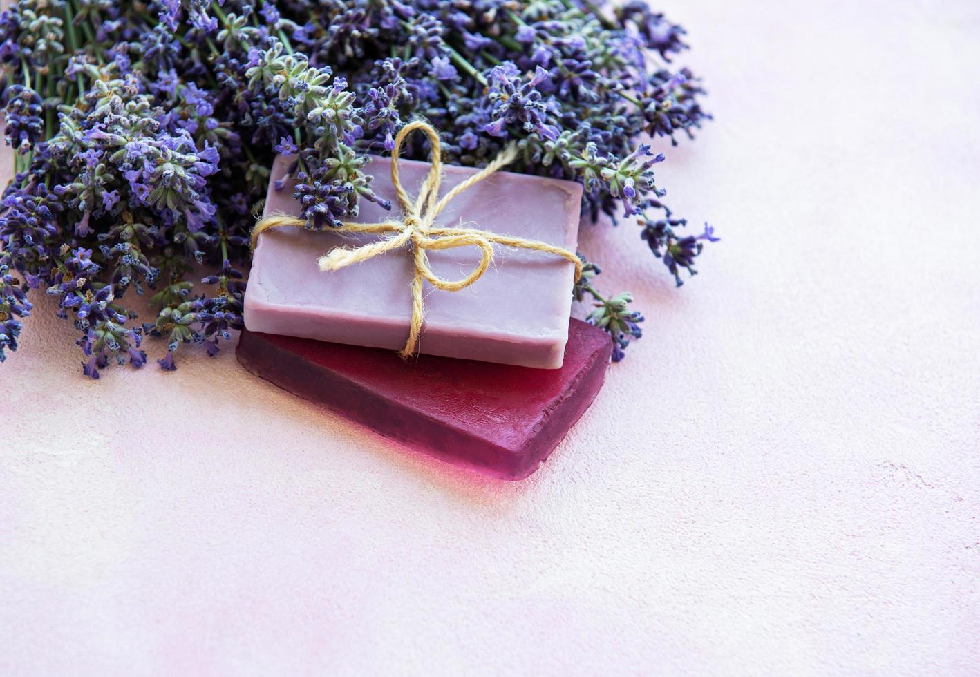 Lavender spa products photo