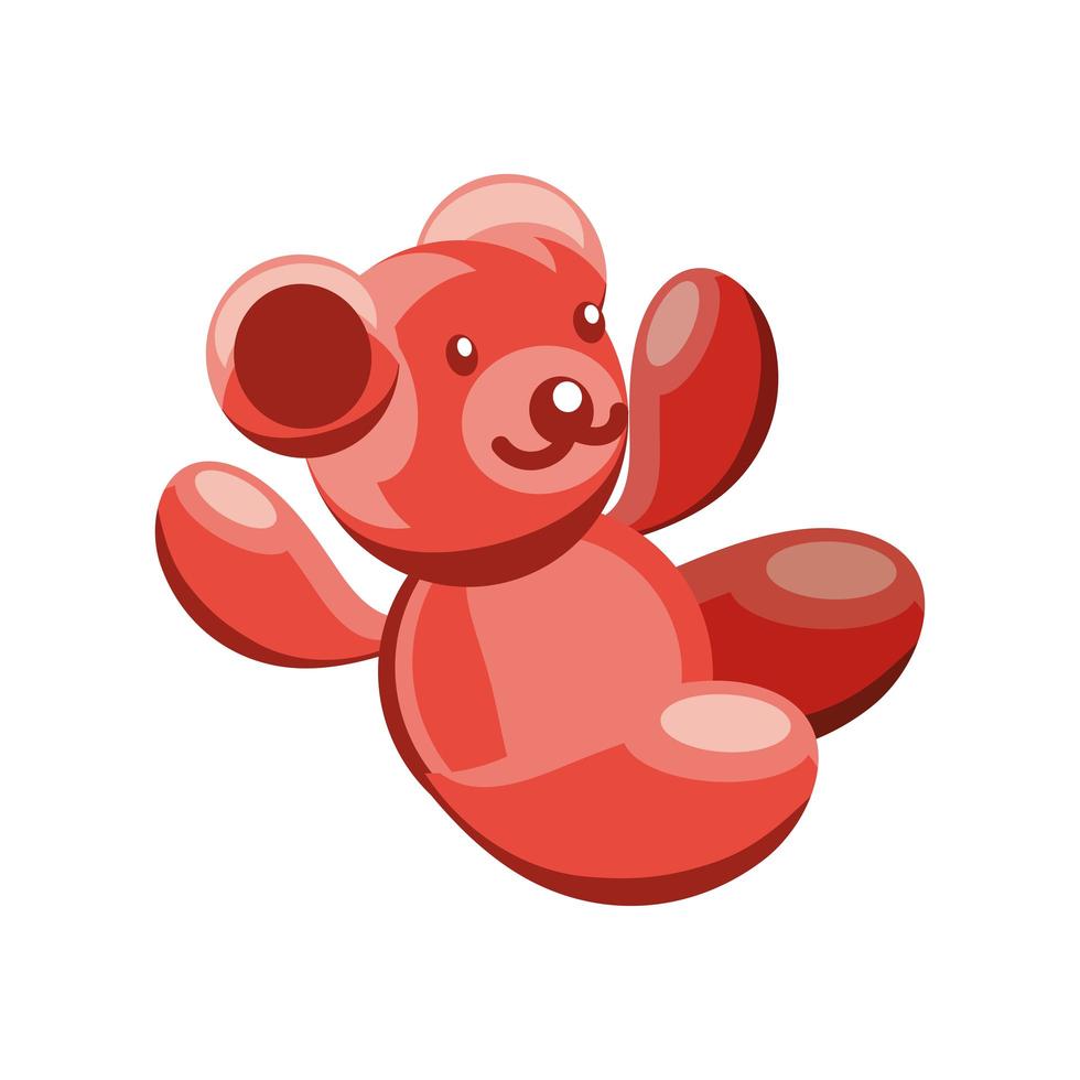 teddy bear toy vector