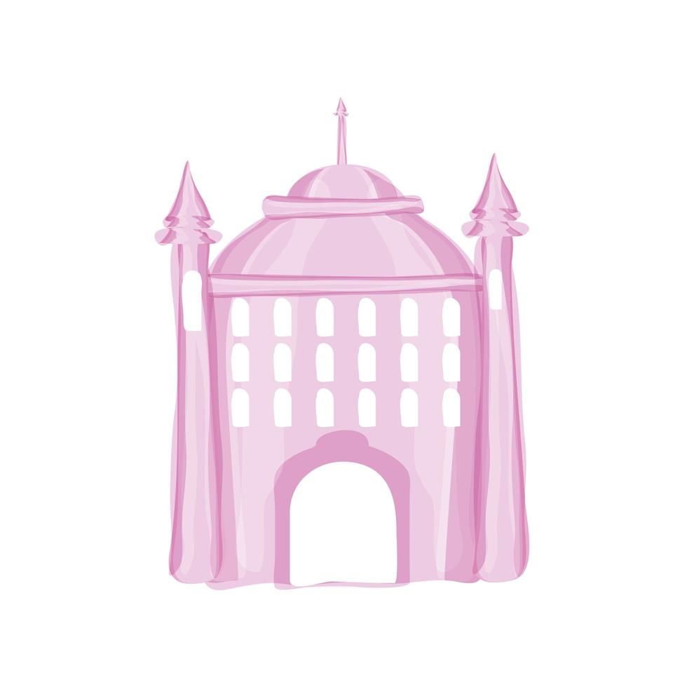 islamic temple cartoon vector