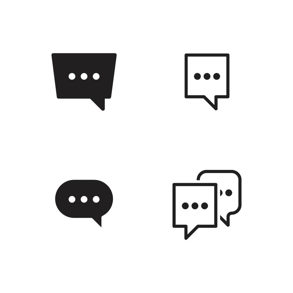 Dialog Bubbles Talking Chatting Box Icons Dialog Pictogram Messengers Box Dialog Talk Communication Message Speech Bubble Communicate Illustration Vector Art At Vecteezy