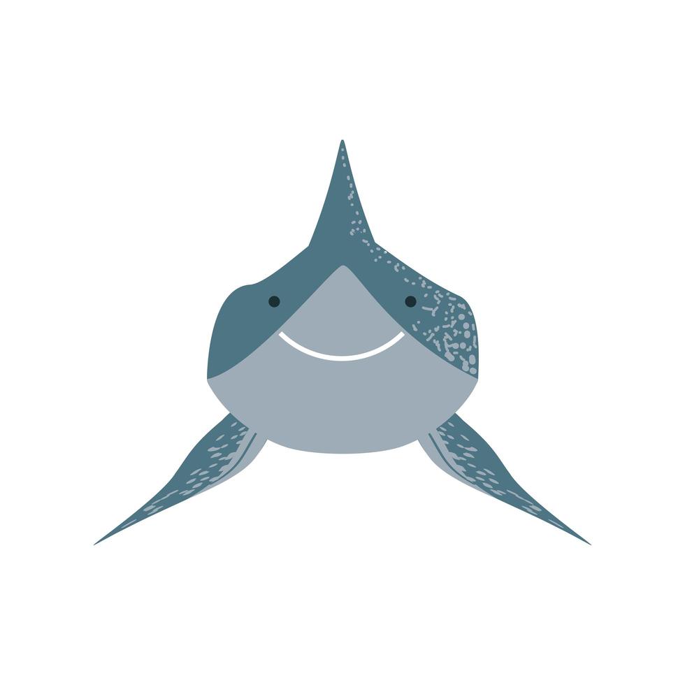 underwater world animal sea life whale vector