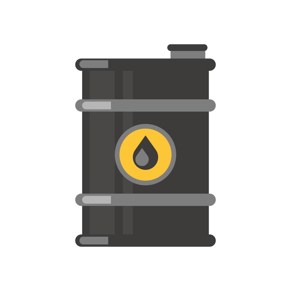 fracking extraction production oil barrel petroleum vector