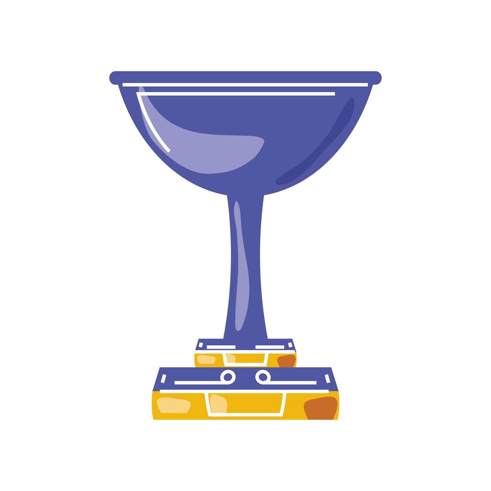 chalice cup antique cartoon isolated style vector