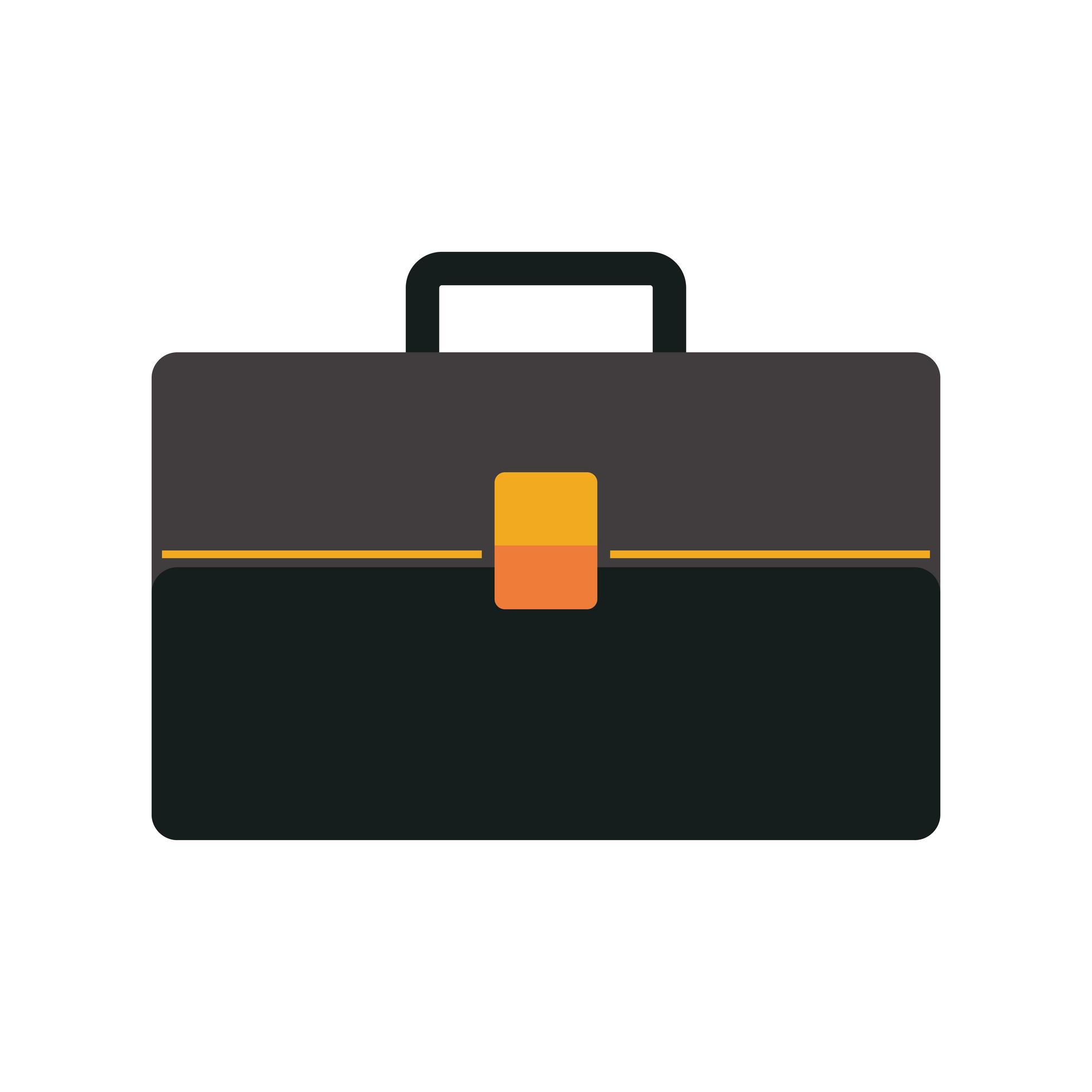 business briefcase icon 3730361 Vector Art at Vecteezy