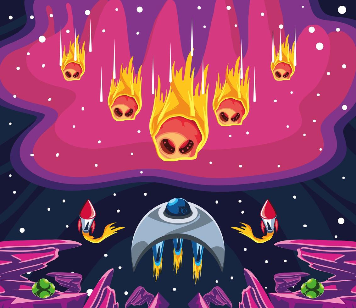 video game interface vector