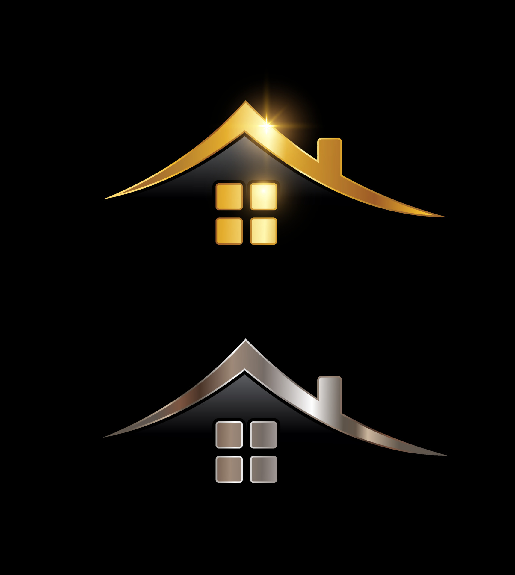 Golden House Vector Art, Icons, and Graphics for Free Download