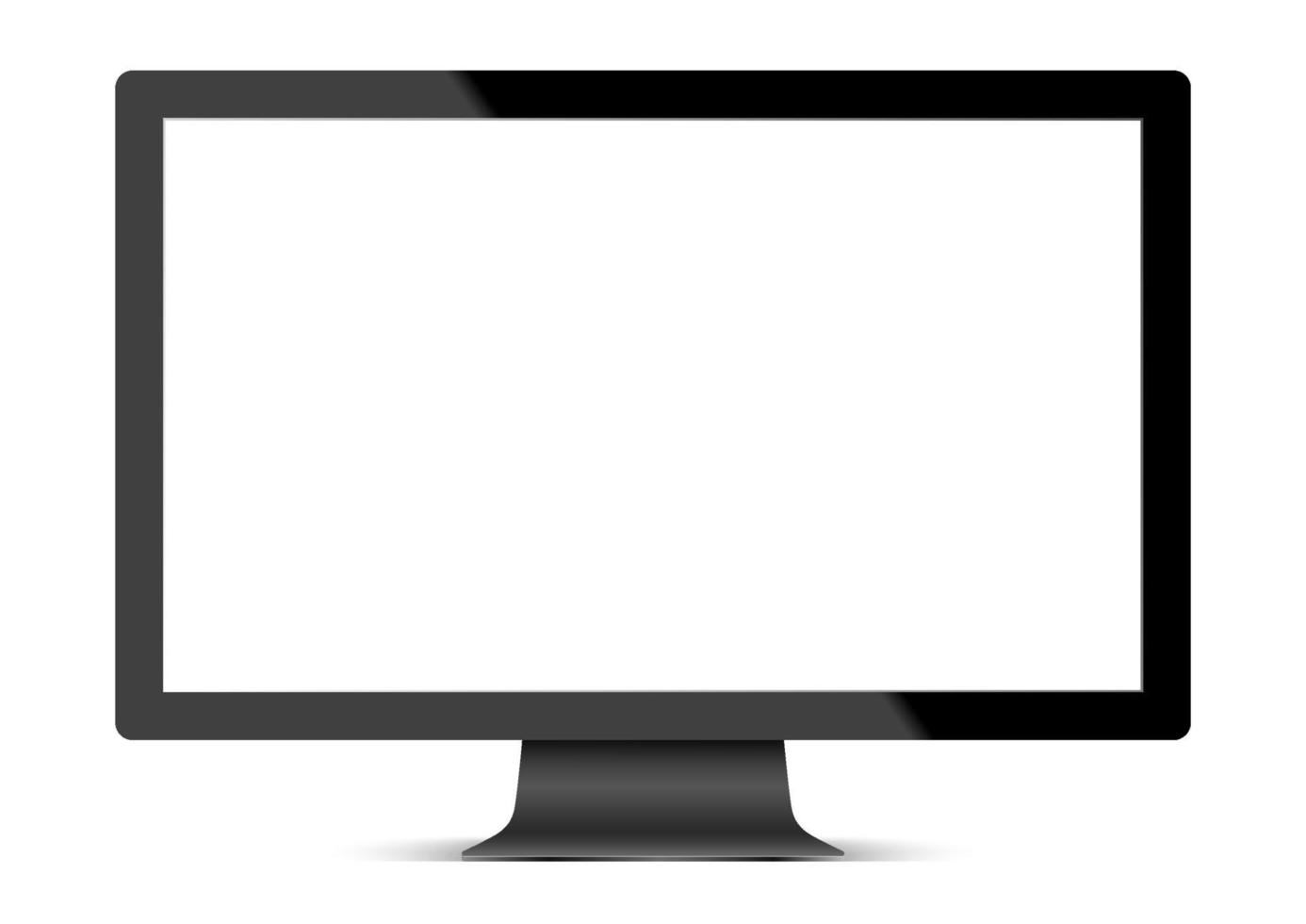 computer display monitor vector