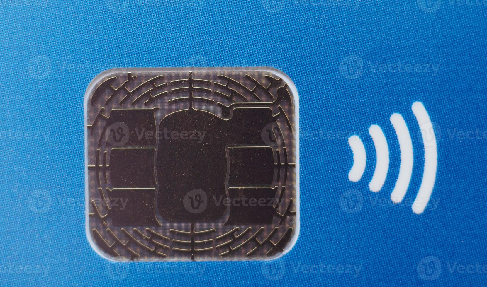 contactless credit card chip photo