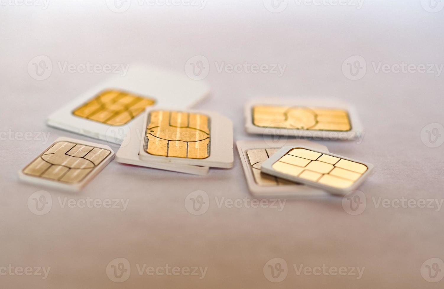 Mini micro and nano sim for phone photo