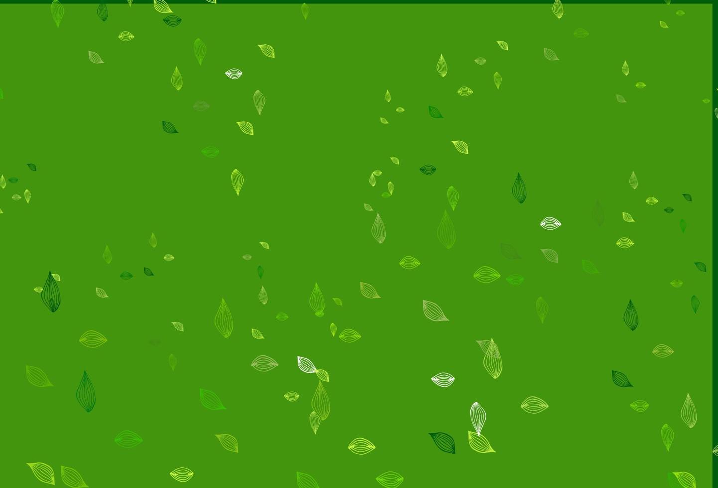 Light Green vector sketch pattern.