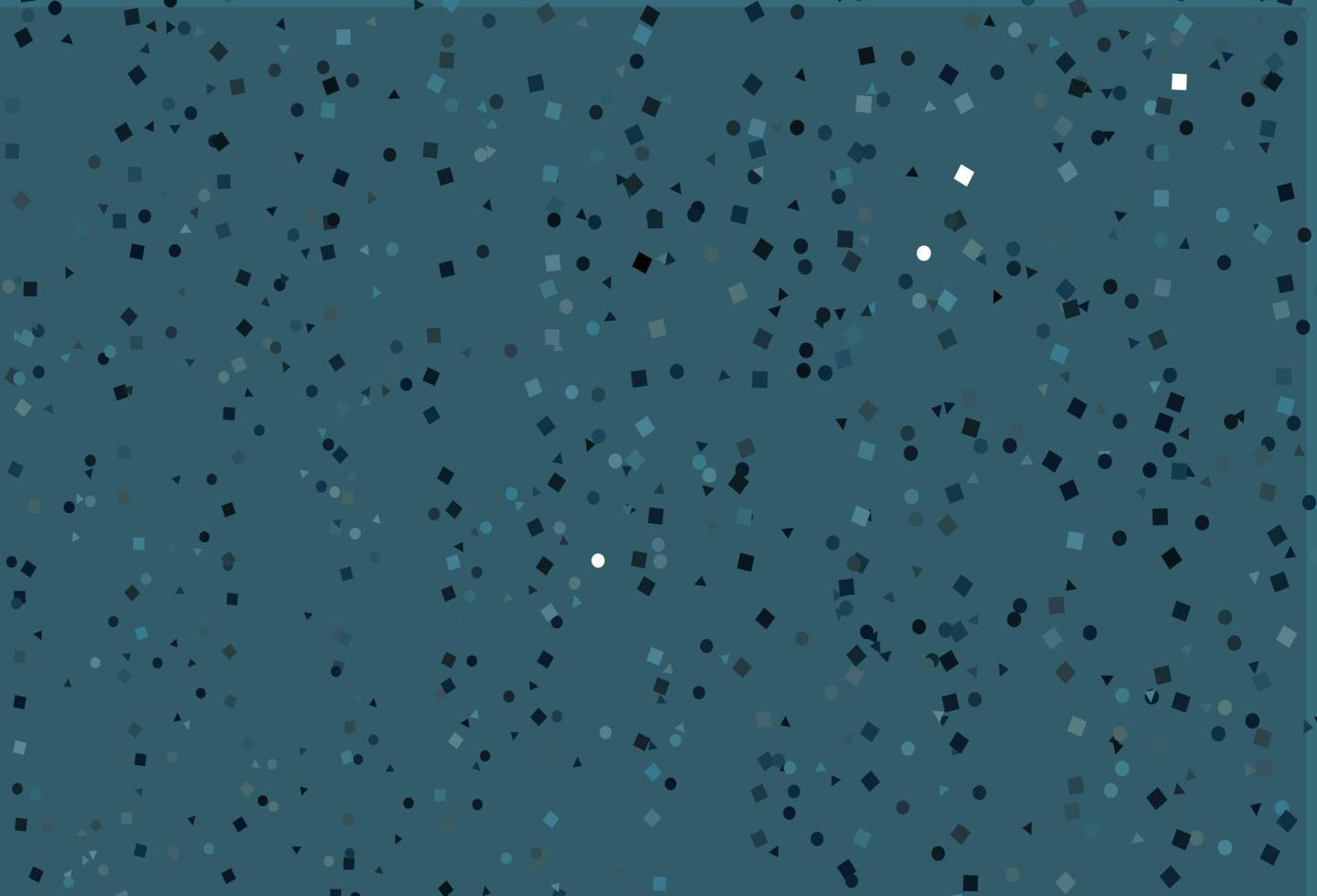 Light BLUE vector pattern in polygonal style with circles.