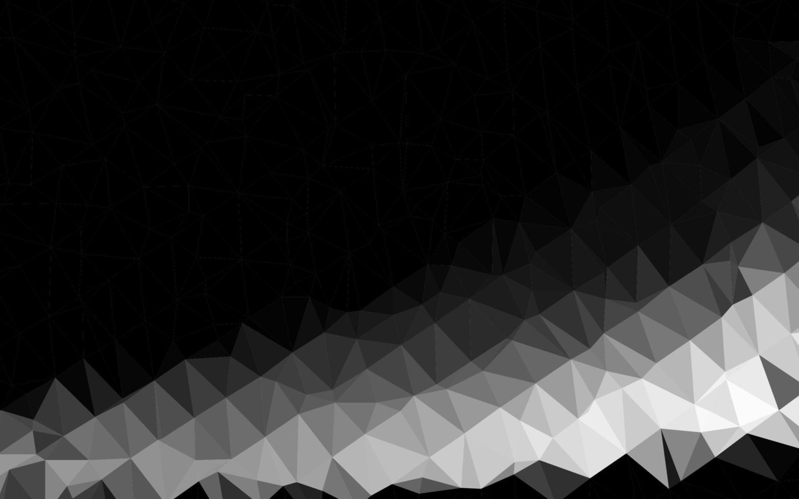 Light Silver, Gray vector low poly layout.