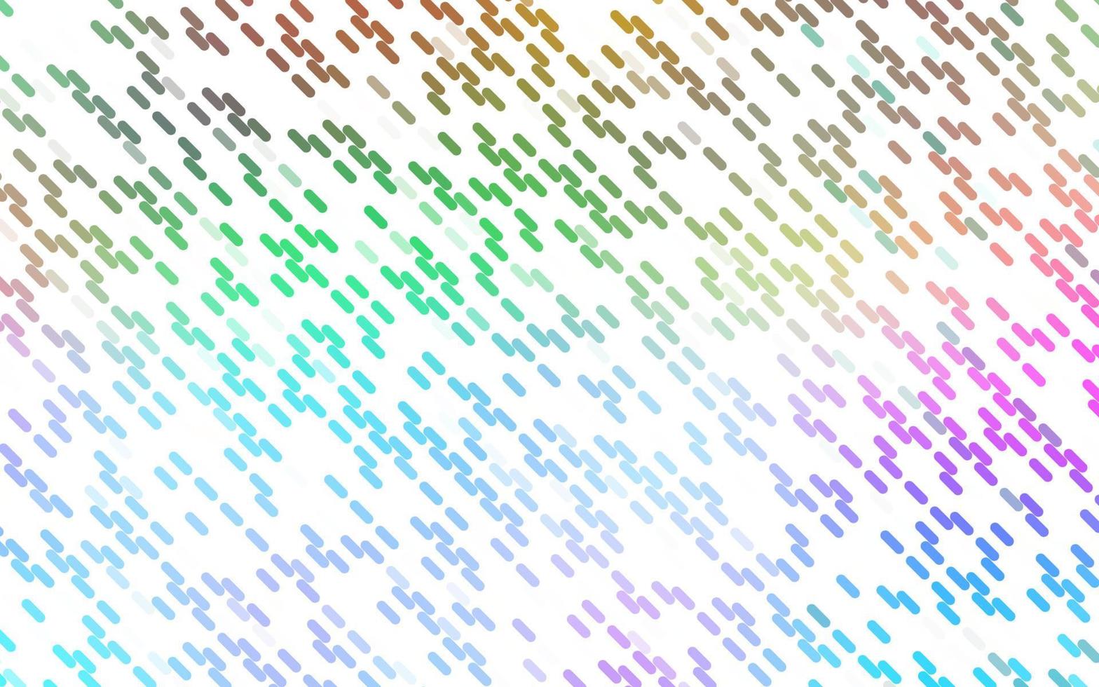 Light Multicolor, Rainbow vector texture with colored lines.