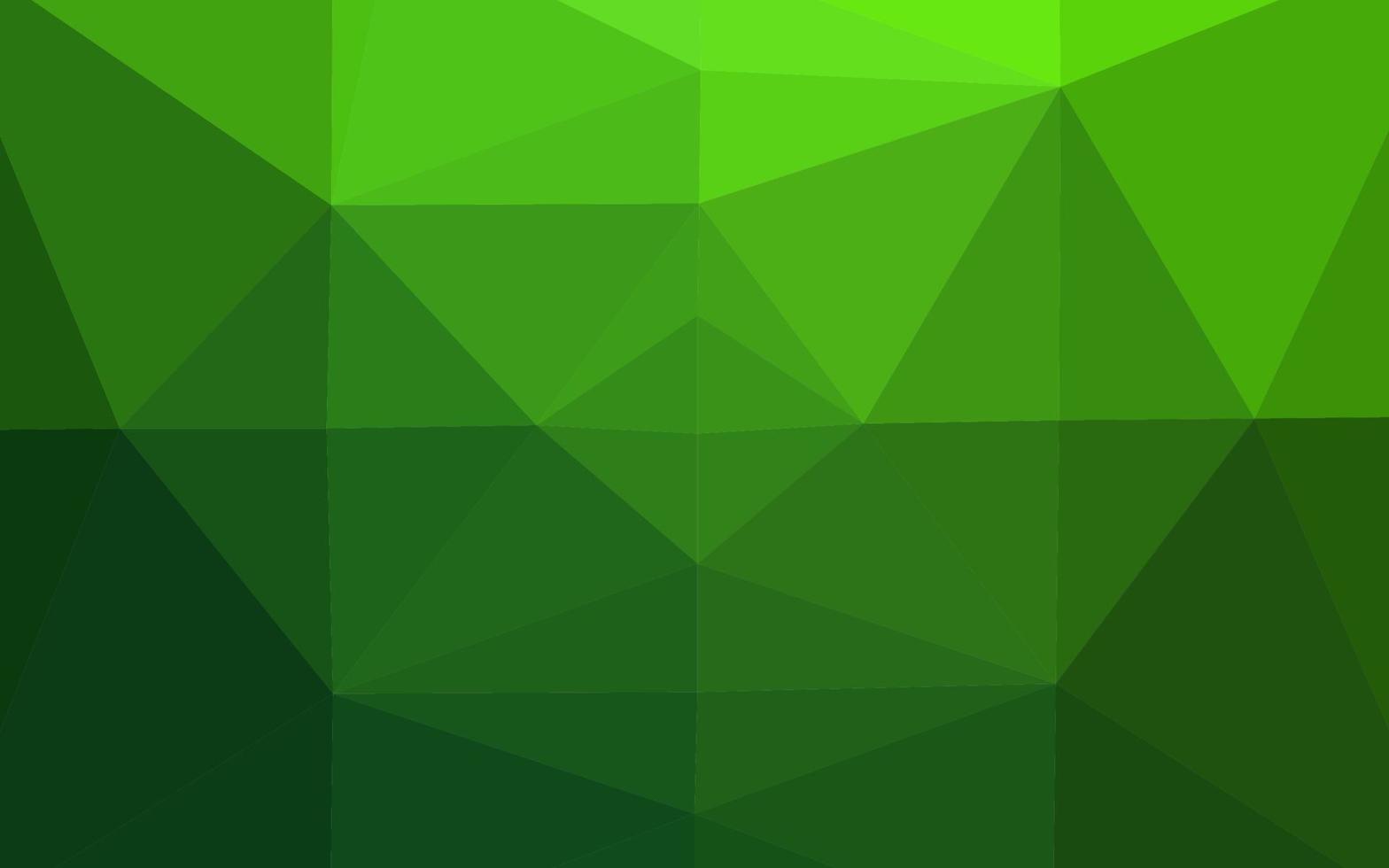 Light Green vector abstract mosaic background.