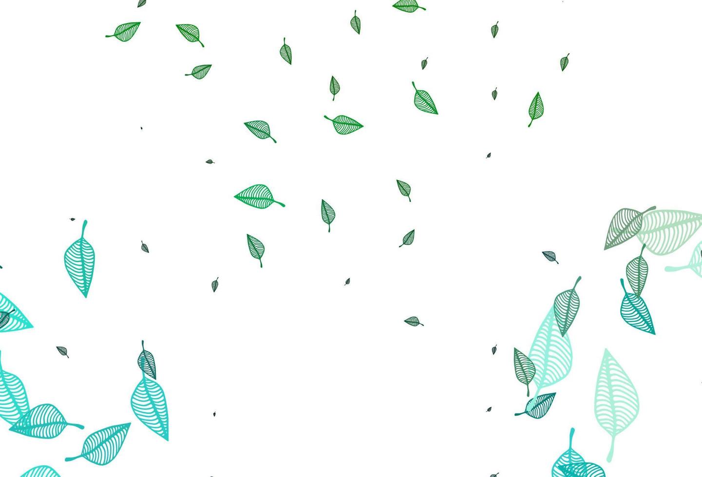 Light Blue, Green vector hand painted background.